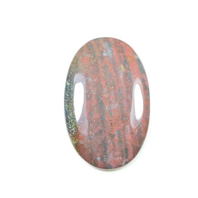 40Cts. Bloodstone Oval Healing Crytsal Cabochon Loose Gemstone 26X42X04MM SK-2314