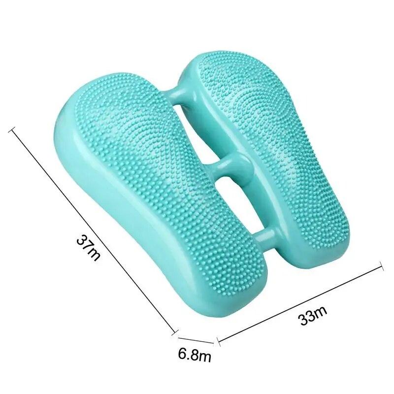 Cvičení na místě Mini stepper Přenosný skládací nožní šlapadlo Multifunkční domácí stroj na hubnutí