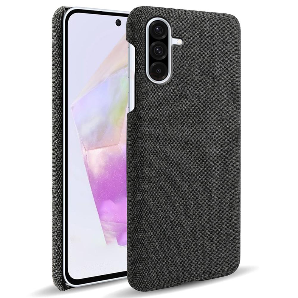 For Samsung Galaxy A36 5G Phone Case Cloth Texture Anti-Scratch Protective PC Back Cover