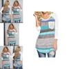 Womens Casual Cotton T Shirt Loose Fit Fashion Shirt Long Sleeve Top For Daily Wear
