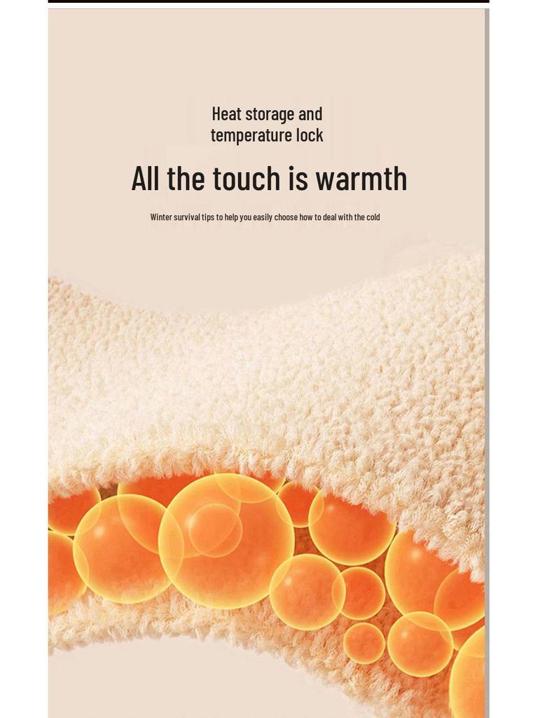 Men's Plus Velvet Double-Sided Lambswool Jacket - Large Size, Winter Warmth Coat