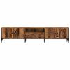 TV Cabinet with Drawer Rustic Wood Look 200 x 25 x 44 cm