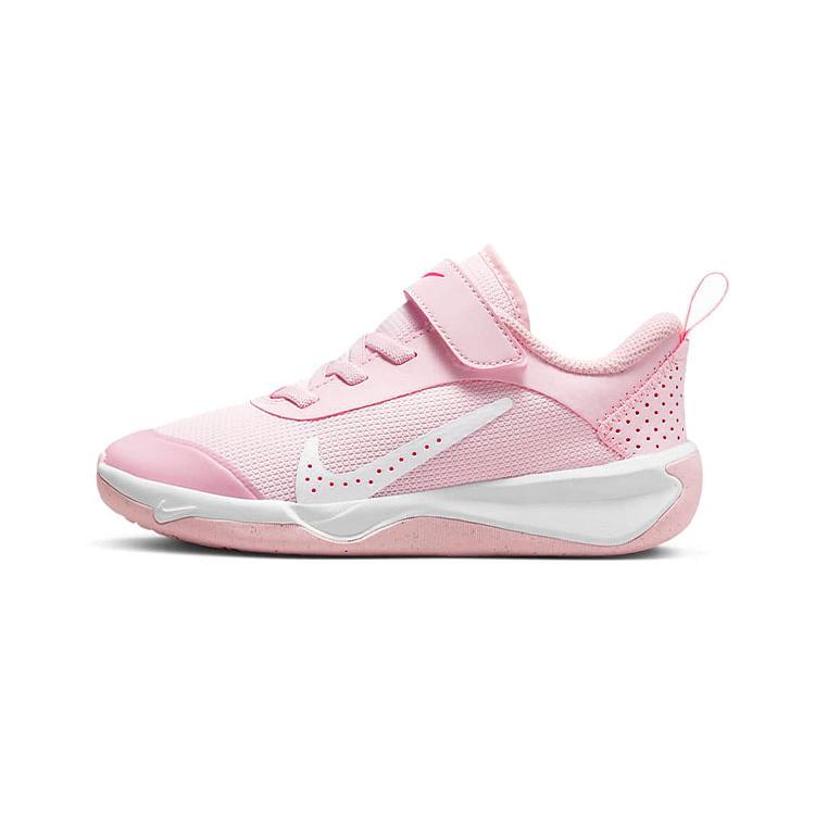 

Nike Slip Resistant Abrasion Resistant Low top Kids Lifestyle Shoes White Pink Kids DM9026-600 28