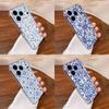 blue and white china pattern Phone Case For iPhone 17,16,11,15,13,14,12,Air,Mini,Plus,Pro,Max,Plus,E Clear Soft Shell