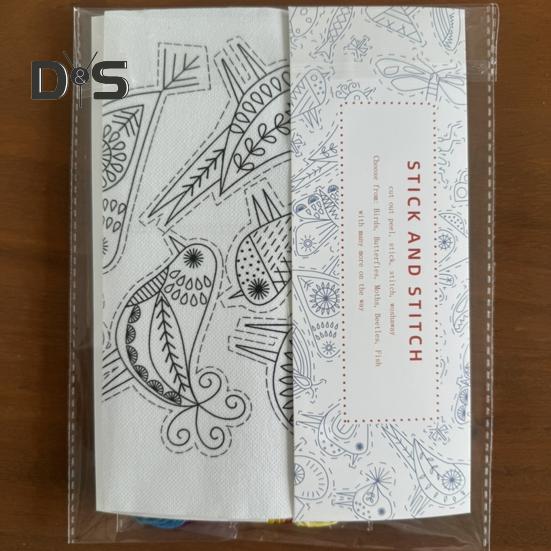 Samoprzylepny Stabilizator do Haftu Rozpuszczalny w Wodzie Stick and Stitch Papier do Haftu ze Wzorami Kwiatowymi Stabilizator Papierowy do Druku dla Miłośnika Szycia Ręcznego