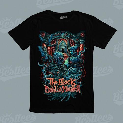 Unisex Musician The Black Dahlia Murder Melodic Death Metal Band America T-Shirt S разноцветный