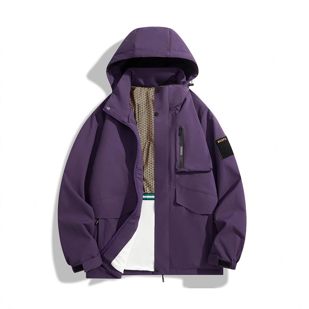 New Graphene Cotton Jacket for Men's Winter Trendy Thickened Jacket for Men and Women's Loose Hooded Cotton Jacket for Warm Tops