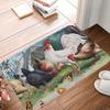 1PC Chicken Pattern Kitchen Rug Non-Slip Door Mat Pop Design Bathroom Rug Bath Mat Carpet for Home Sink Laundry Decoreeree
