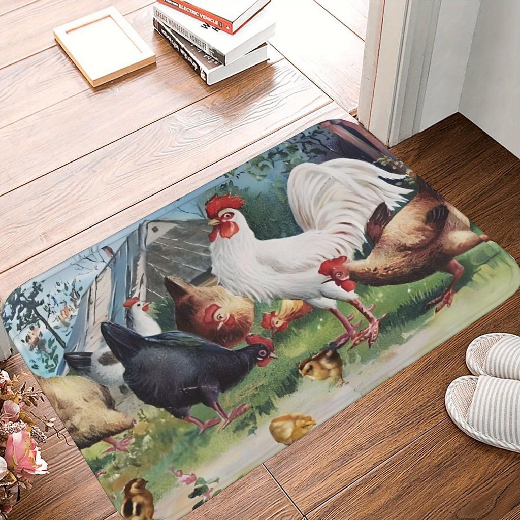 1 ks Kuchyňský koberec Butterfly Bloom Haven Protiskluzová rohožka ke dveřím Pop design Koupelnový kobereček Koberec pro Domov K umyvadlu Prádelna Dekor