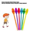6pcs Wooden Balance Spoon Egg Ball Set Sensory Training Body Intelligence Game Kids Outdoor Sports Kindergarten Educational Toys