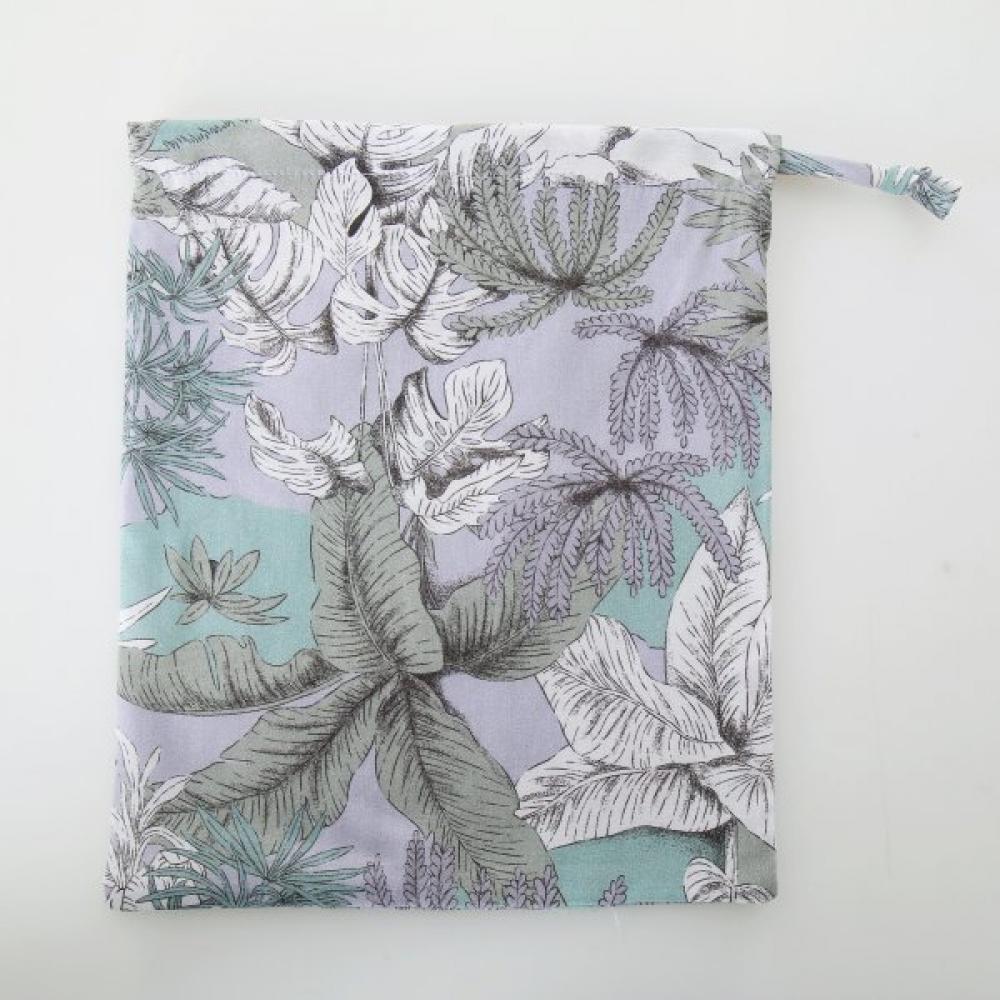 Wacoal Rayon Palm Tree Pattern Shower Gown Wgn719wl