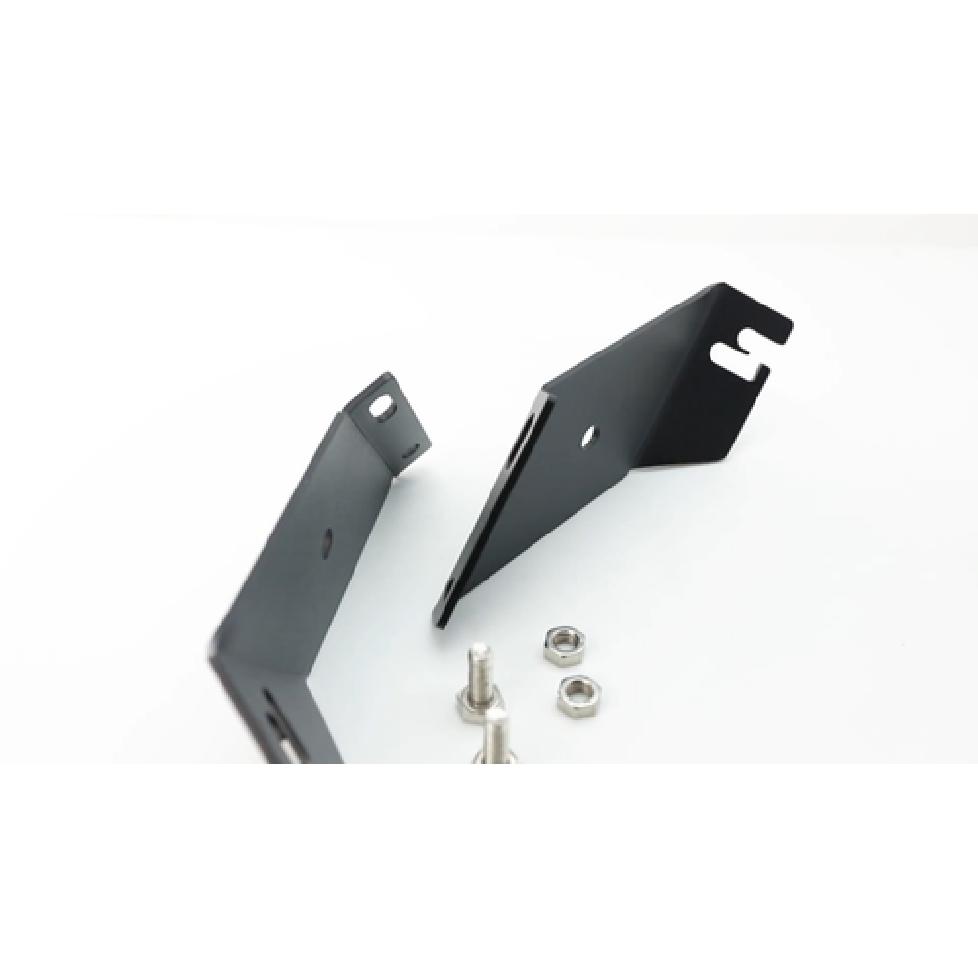 20-22" LED Light Bar Kit Hood Top Mounting Brackets For 2007-17 Jeep Wrangler JK