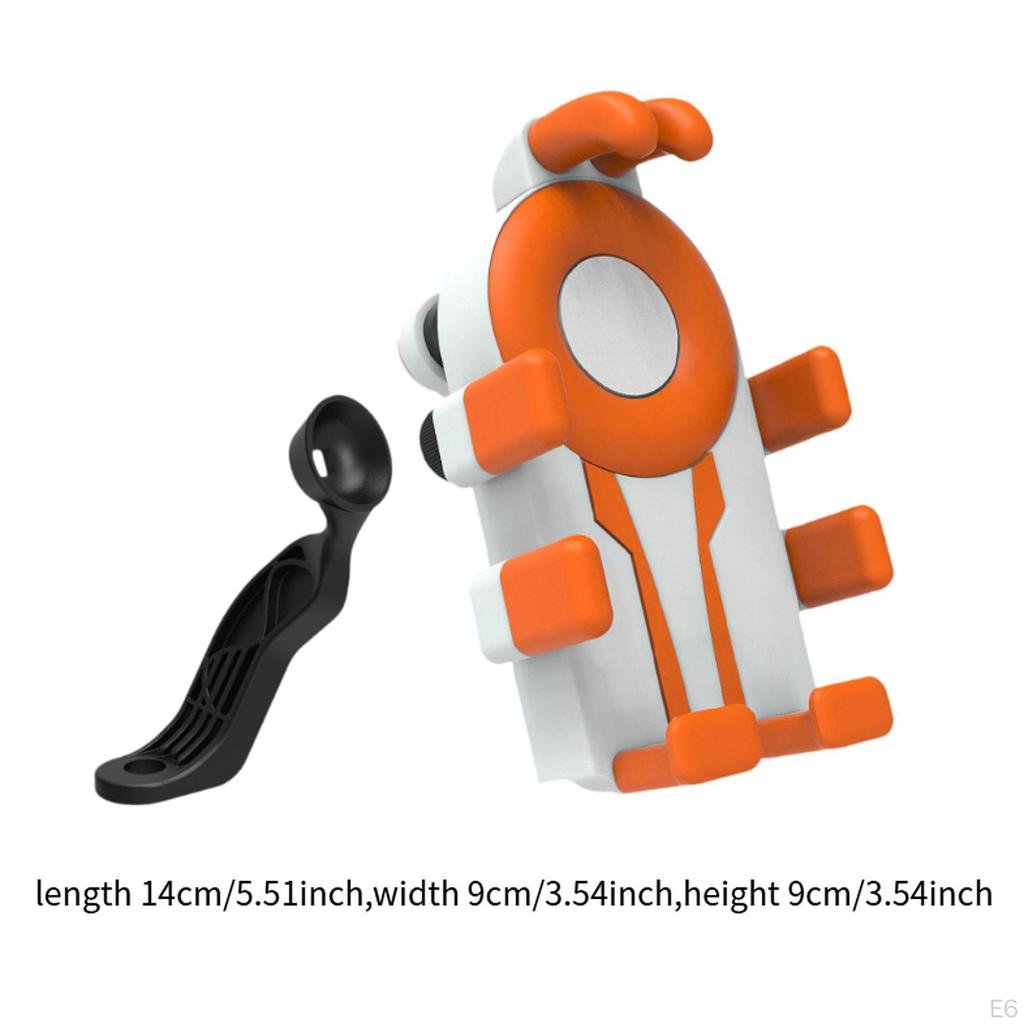 Bike Motorcycle Phone Holder Motorbike Accessories Degrees Rotatable Phones Stand for Outdoor Sport
