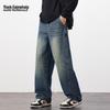 Men's Summer Loose Fit Straight Leg Jeans