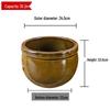 Traditional Ceramic Water Jar for Pickling, Rice Wine Fermentation, or Flour Storage