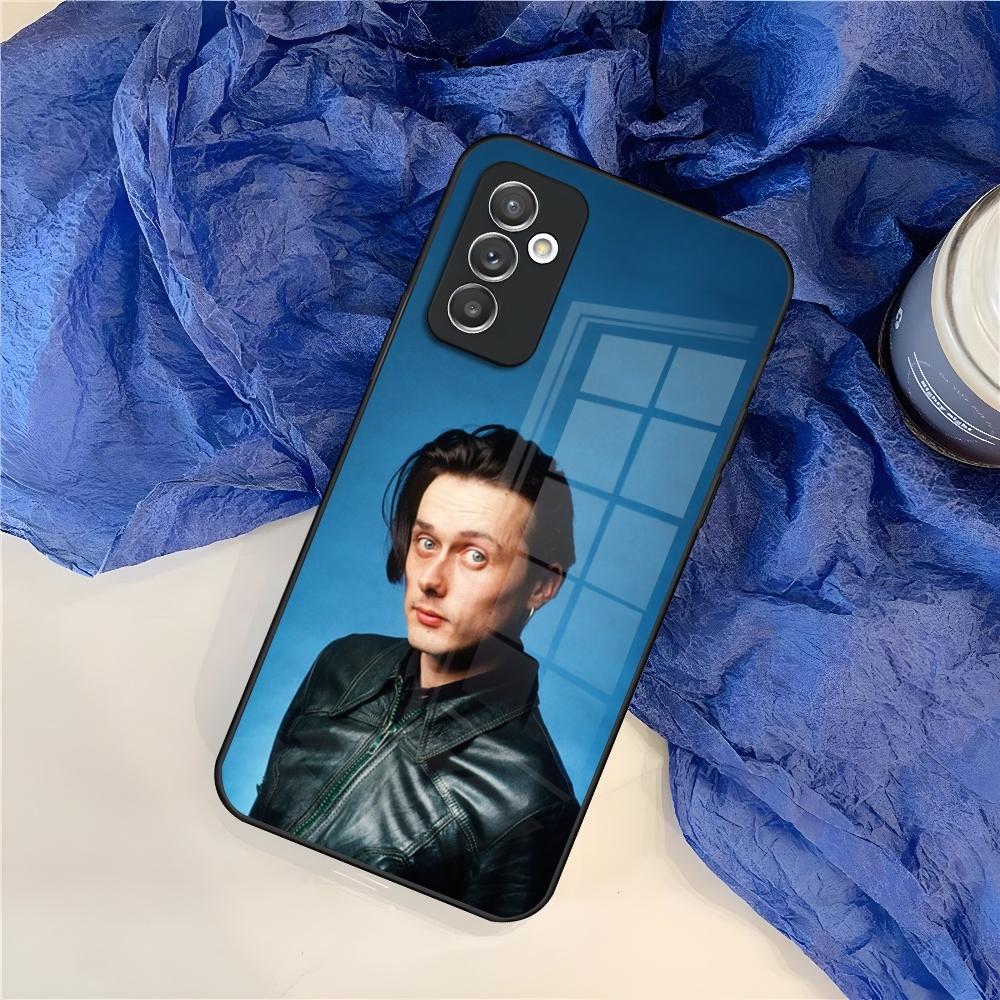 Suede Brett Anderson Phone Case for Samsung S25 S24 S30 S21 S23 S20 S22 Fe S10 E S9 Note 20 Pro Ultra Plus glass Cover