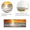 Sunsets Natural Sea Beach Scandinavian Style Landscape Posters and Prints Canvas Painting Wall Art Picture for Living Room