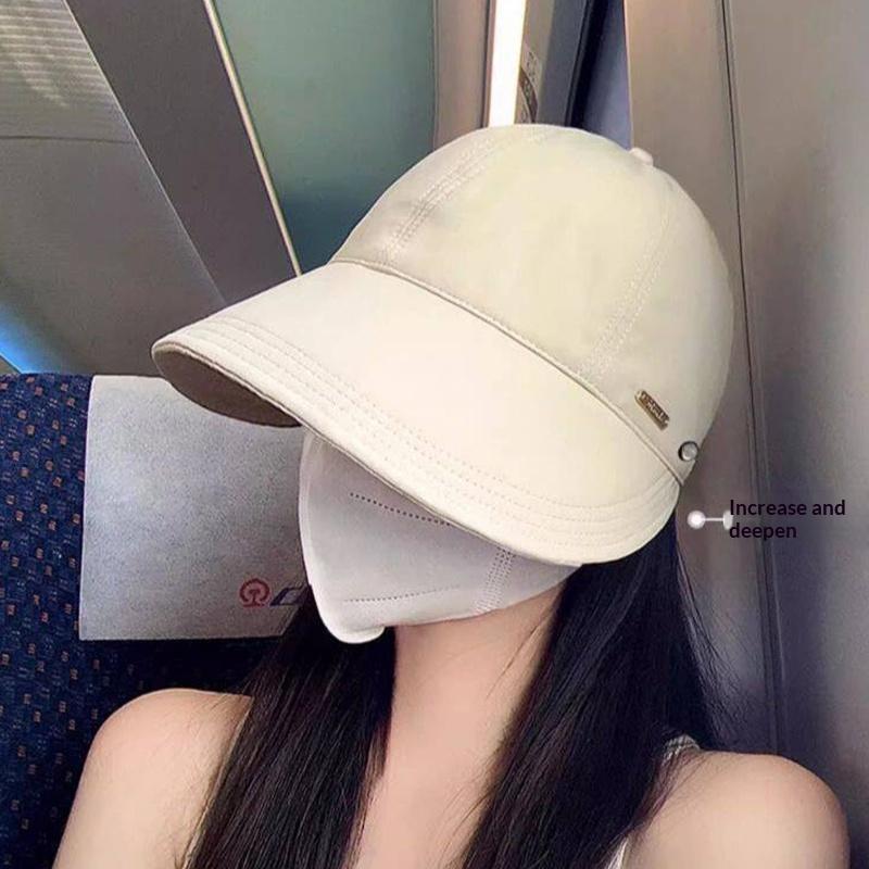 2026 Summer New Breathable Fisherman Hat For Women Outdoor Sunshade And Sun Protection Fashionable Duckbill Cap