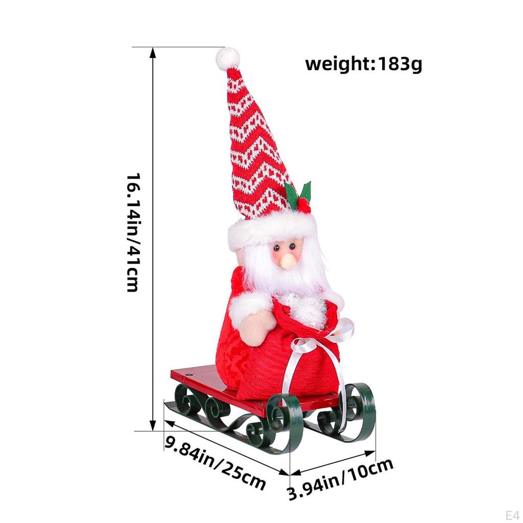 Weihnachtsschmuck Dekoration, Heimdeko, Ausstellung Weihnachtsmann Schlitten Dekoration