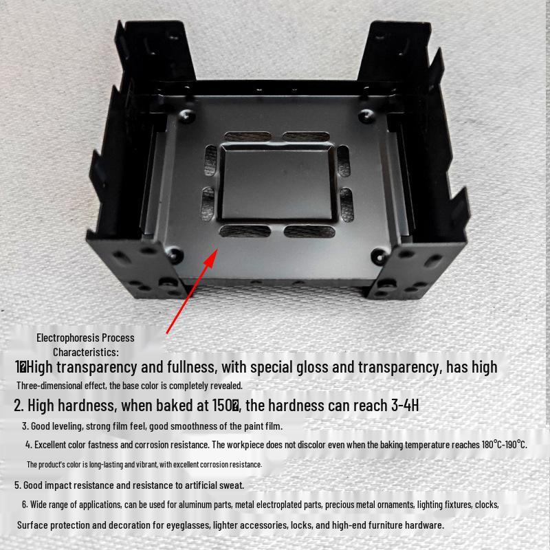 Portable Glossy Black German-style Folding Stove - Dark Souls Series