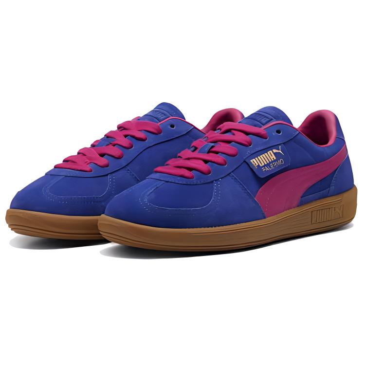 Puma Palermo Lapis Lazuli Magenta Gleam Gum Unisex Sneakers Blue 396463-21