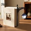 Indoor Accent Lighting Vintage Bookshelf Light, LED Reading Lamp for Bookcase, Metal Retro Lamp, Compact Light Bookcase Decorative Desk Book Lovers &