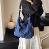 Casual Versatile Women's Denim Shoulder Bags Large Capacity Commuter Ladies Crossbody Bag Pocket Dsign Female Handbags Tote