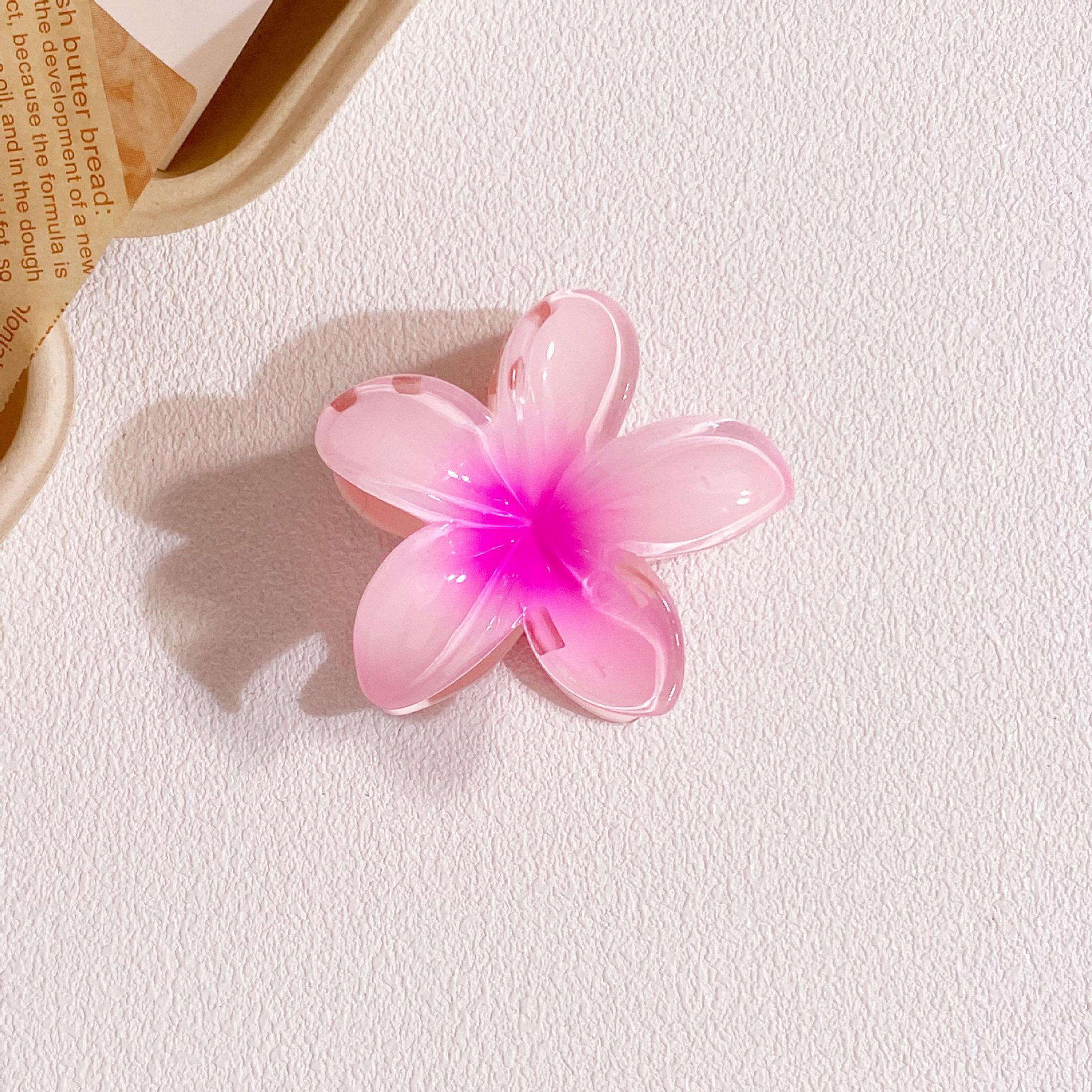 

1 шт. Цветочные заколки для волос коготь пластиковая заколка для девочек краб летняя пляжная вечеринка корейские аксессуары для волос свадьба день рождения подарок