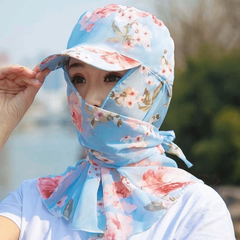 Breathable Picking Tea Hat Portable Neck Protection Hat Sun Hat Sunshade Shawl Cap Sport