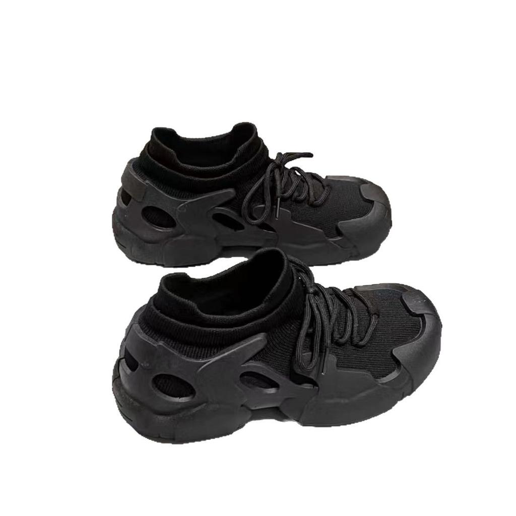 Casual sneakers women's 22 summer new daddy shoes flying knitted shoes new sports