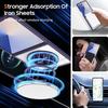 Samsung Z Flip7/6/5 360° Rotating Magnetic Wireless Charging Drop-Proof Clear Case