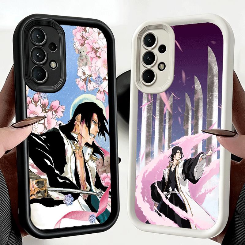 Phone Case for Samsung Galaxy A17 A16 A15 A14 A13 Bleach Kuchiki Byakuya A56 A36 A26 A55 A35 A25 A54 A34 A24 A53 A33 A23 A07 A06
