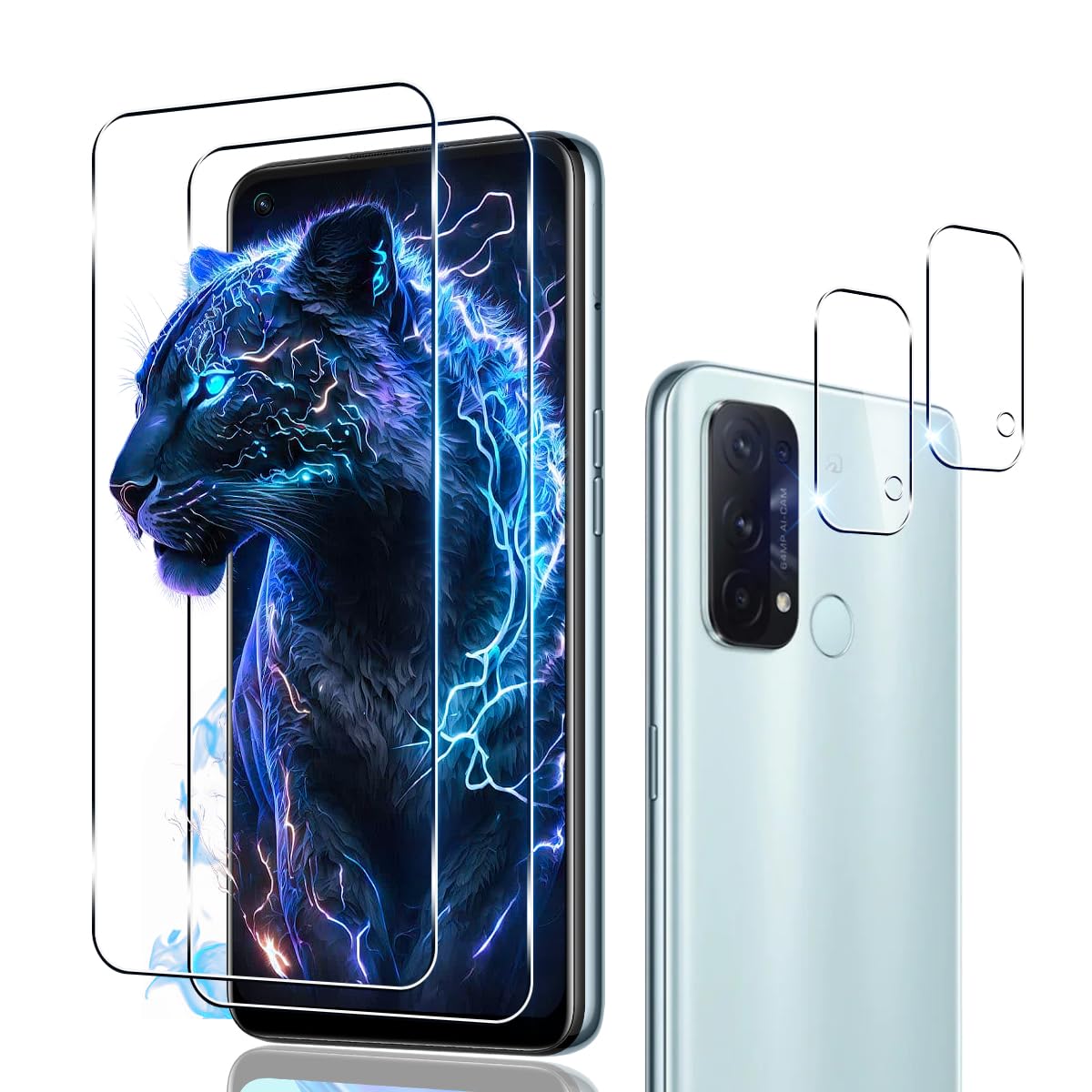 

Совместимость с OPPO Reno5 A Glass Film Camera Film в Японии Материал Asahi Reno5A Film Закаленное стекло Защитная пленка для ЖК-дисплея Твердость 9H Ударопрочный