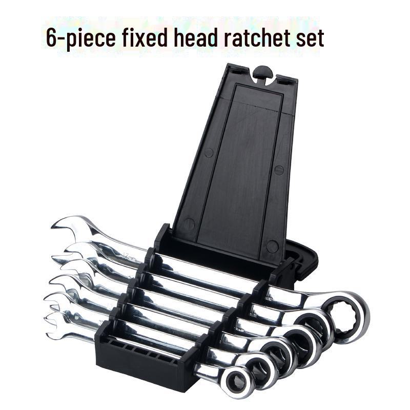 4S Auto Repair Tool Set: Hexagonal Adjustable Ratchet & Torque Wrenches (8-17mm)