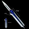 Delta Game Peripheral Polaris: 20cm Two-Way Spring-Loaded Plastic Knife Model and Soldier Weapon Ornament