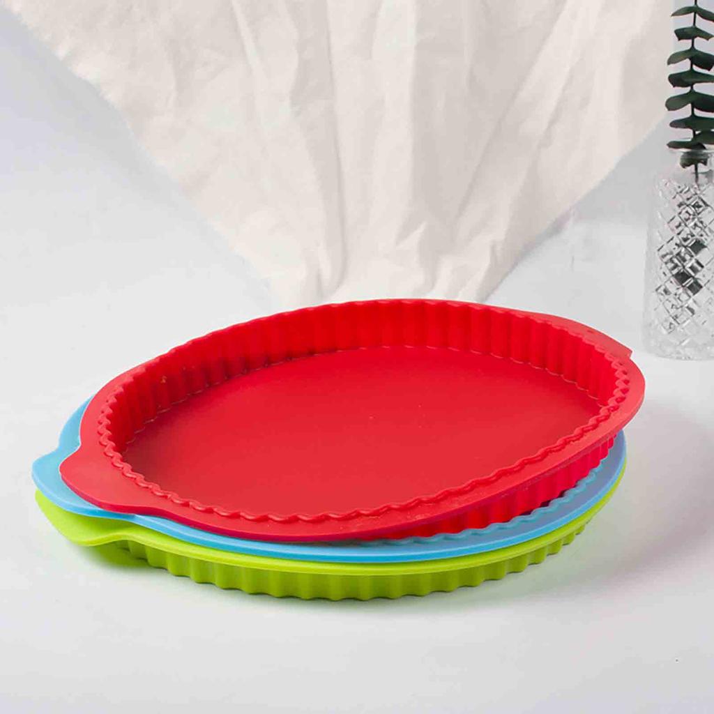 10IN kulaté krajkové silikonové dortové formy Silikonové formy na pečení, rychloupínací pekáče na vrstvený dort, tvarohový dort, duhový dort a šifonový dort