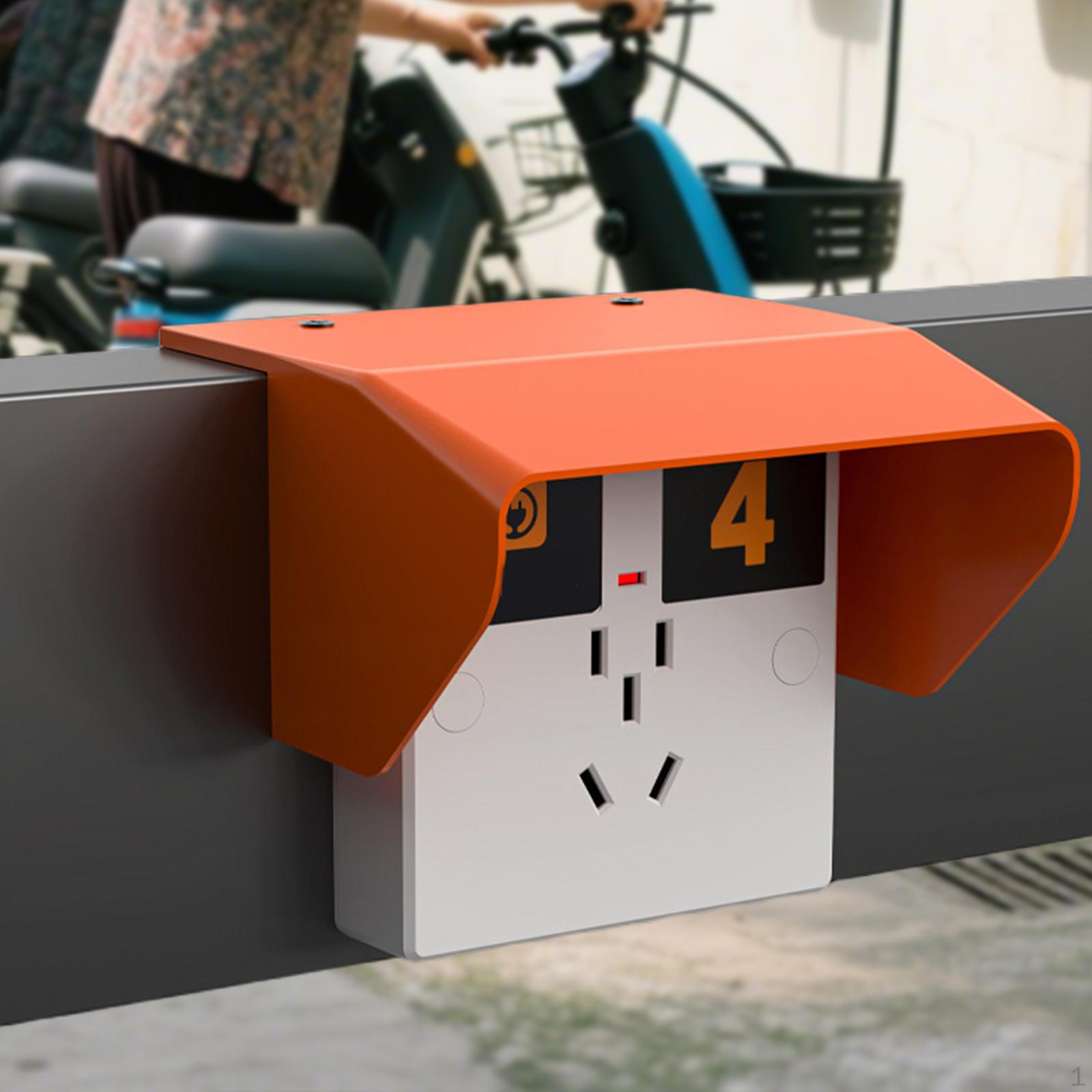 

Waterproof Outlet Cover Housing Extra Deep Supplies Dustproof Splashproof Box помаранчевий