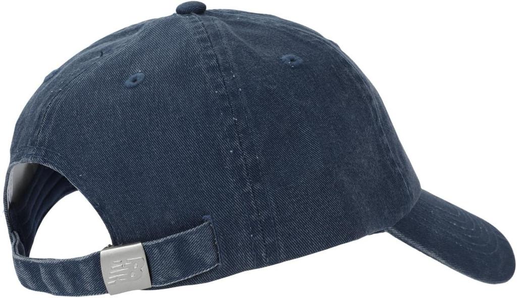 new balance 6-Panel NB Athletics Logo Cap - 100% Cotton Twill Navy LAH51014
