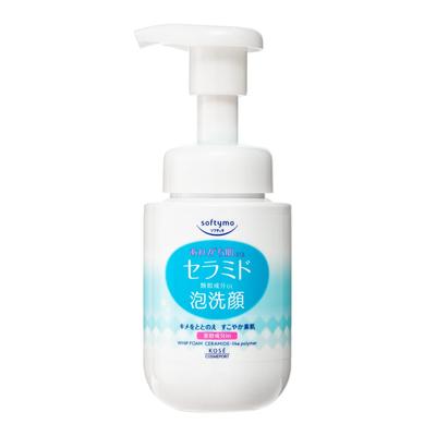 Softymo KOSE Foaming Facial Cleanser Facial Cleanser for Pore Cleansing (Ceramide) Bottle, 150ml,