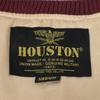 HOUSTON 51216 ALASKA HAWK Souvenir Jacket Sukajan Jacket M Black X whiteUsed