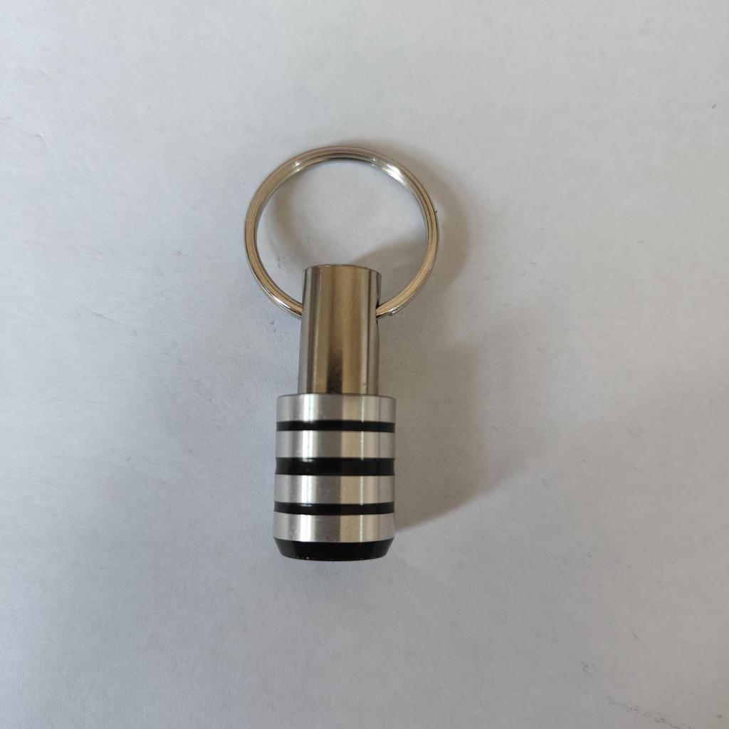 5-Piece Colorful Keychain Quick-Change Extension Rod Set 1/4" Hex Shank Screwdriver Bit Quick-Release Socket Adapter for Mountaineering E18