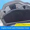 QHCP Car Engine Lock Buckle Cover Protective Engine Hood Latch Trims ABS Fits For Lexus RX350H + NX 260H - Accessory