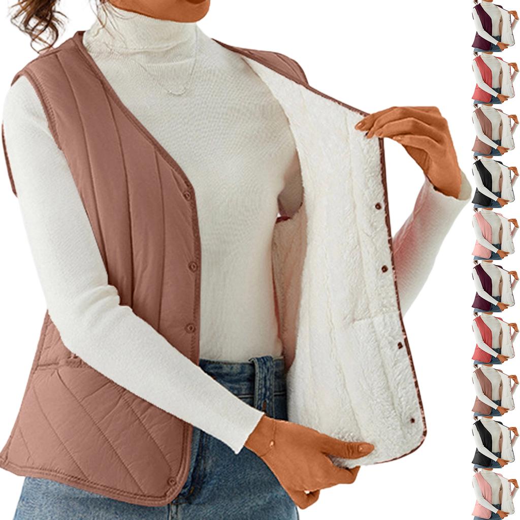 Women's Fashion Light Jacket Stand Collar Multicolor Zipper Button Coat