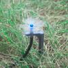 100Pcs Refraction Nozzle Garden Greenhouse Drip Irrigation Water Pipe Sprinkler Threaded Barbed Atomized Sprayer Watering Nozzle