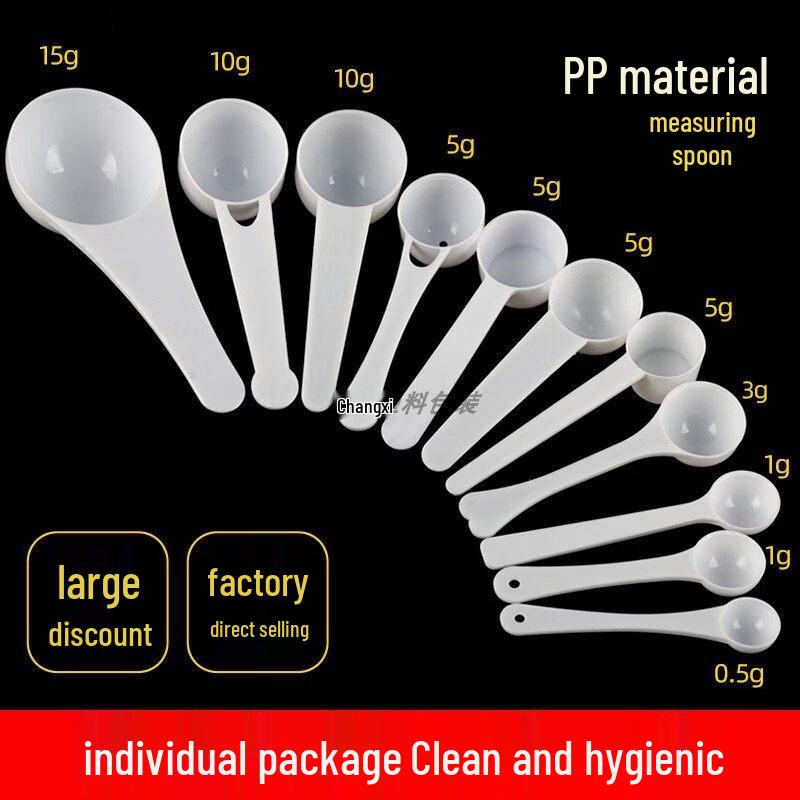 ZISIZ Disposable Plastic Spoons