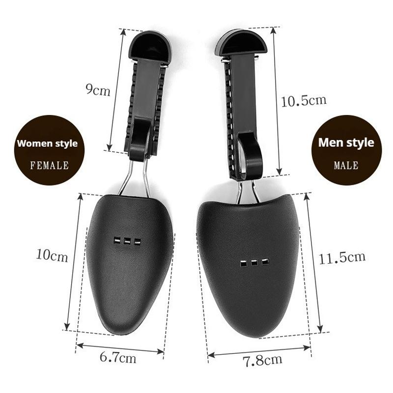 Portable Shoe Tree Shapers Unisex Adjustable Length Shoe Trees for Sneakers - Plastic Shoe Stretcher - Anti-Deformation 2/4/6Pcs