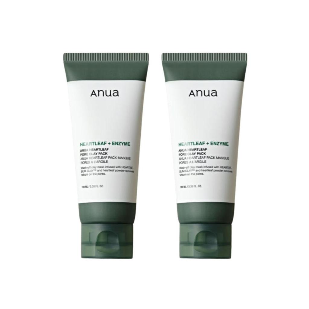 Anua Heartleaf Pore Clay Pack 100ml - Deep-cleansing Clay Mask for Pores, Excess Sebum & Soothing Care