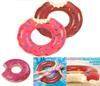 Kinder Schwimmring aus strapazierfähigem PVC im süßen Donut-Design für Wassersport
