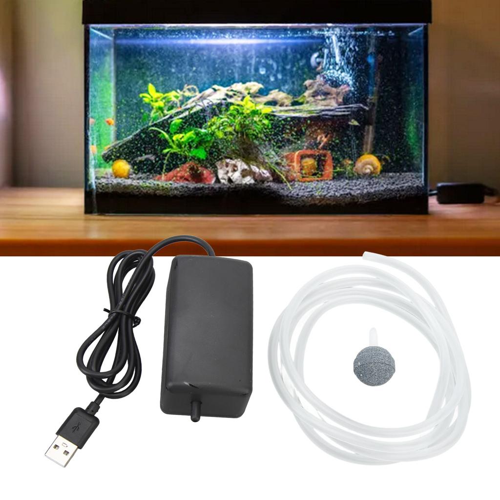 Fish Oxygen Pump High Efficiency Oxygenation IP65 Waterproof Portable Small Aquarium Quiet Oxygen Aerator Pump for Outdoor Fishing