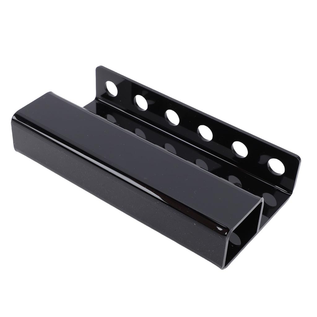 Acrylic Holder Stylish Wall Mount Display Storage Rack Black Matte for Home Game Room Decor